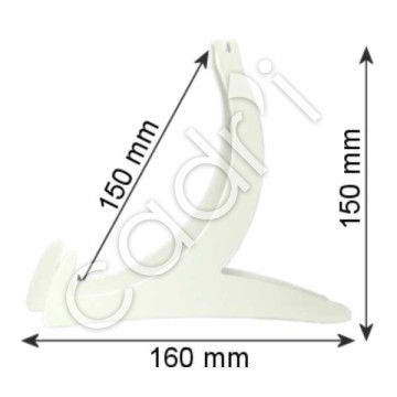 Support-Assiette Design (dimensions)